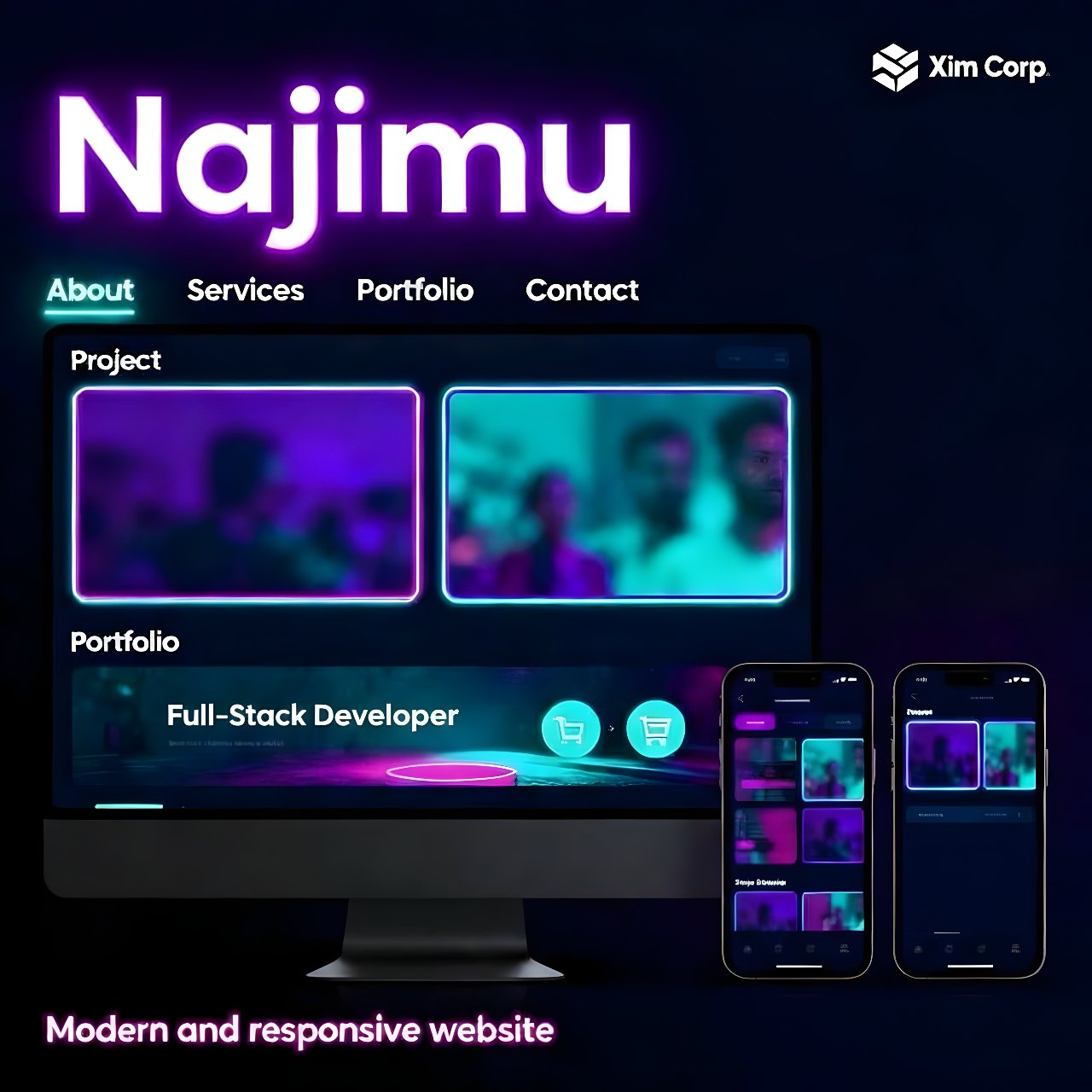 Site Présentation/Portfolio